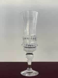 Skruf Karneval – champagneglas i kristall – design Bengt Edenfalk – vintage