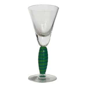 Kosta Boda Epoque – snapsglas grön – design Anna Ehrner – vintage