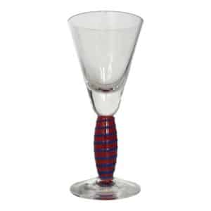 Kosta Boda Epoque – snapsglas röd – design Anna Ehrner – vintage