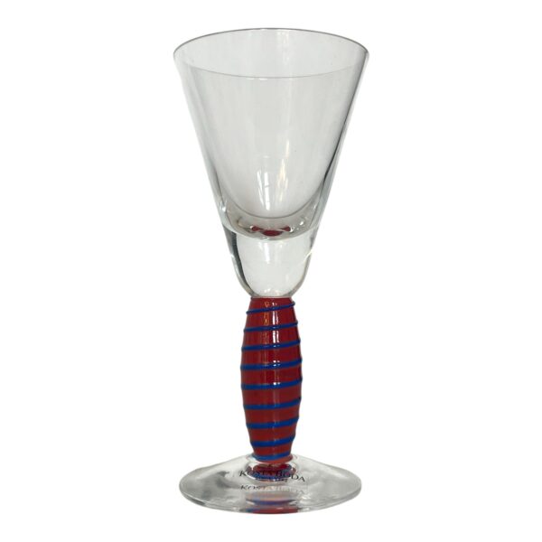 Kosta Boda - Epoque - Snaps glas Röd Design Anna Ehrner