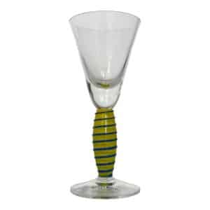 Kosta Boda Epoque – snapsglas gul – design Anna Ehrner – vintage