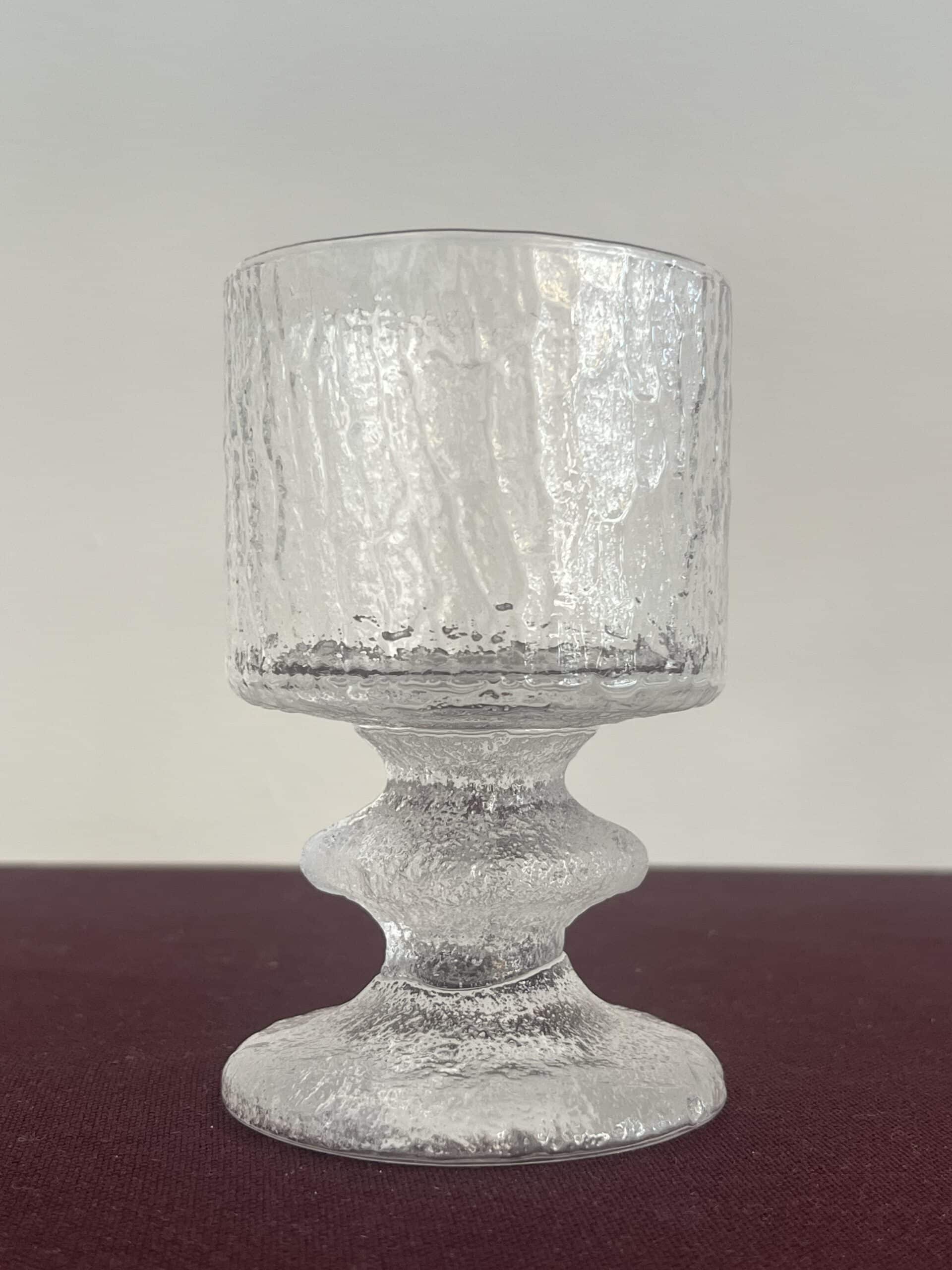 Iittala - Festivo / Senator - Vit Vinglas - design Timo Sarpanneva