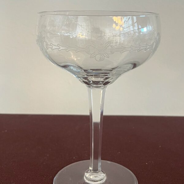 Kosta Boda - Kerstin - Champagneglas coupe i kristall - Vintage - Designer Edward Hald