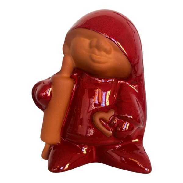 Nittsjö - Tomte - Luvnisse Med Brödkavel Designer Elaine Westh 13184