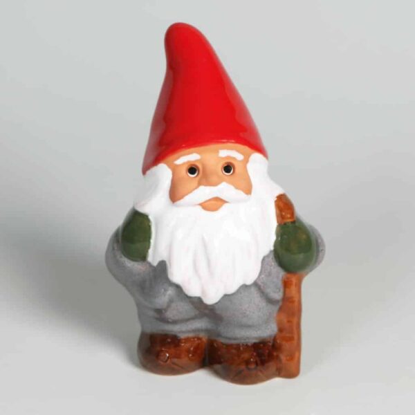 Rolf Berg Tomte med Näverkont H 14 cm