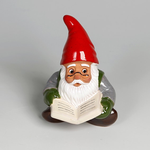 Rolf Berg Tomte Kloker H 14 cm