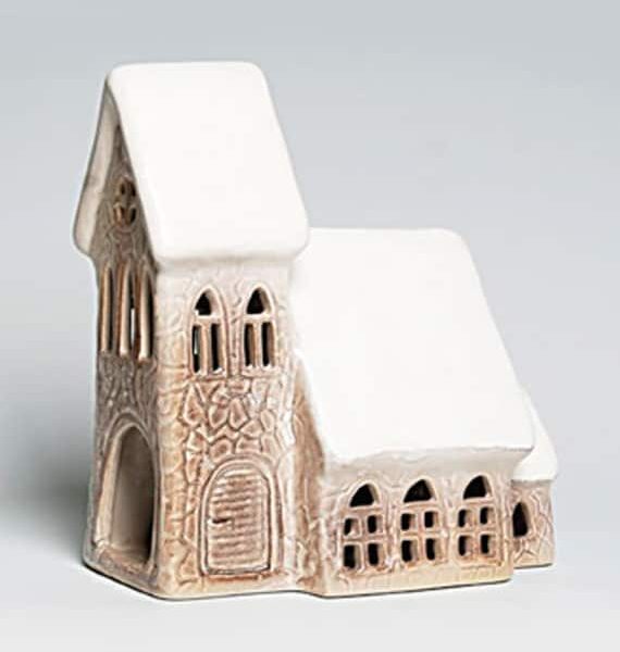 Rolf Berg Tomtegården Kyrka 24 x 21 cm