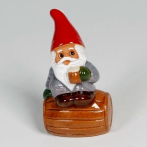 Rolf Berg - Microtomte sitter på Öltunna H 8 cm Designer Rolf Berg