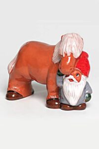 Rolf Berg Microtomte med Häst H 8 cm