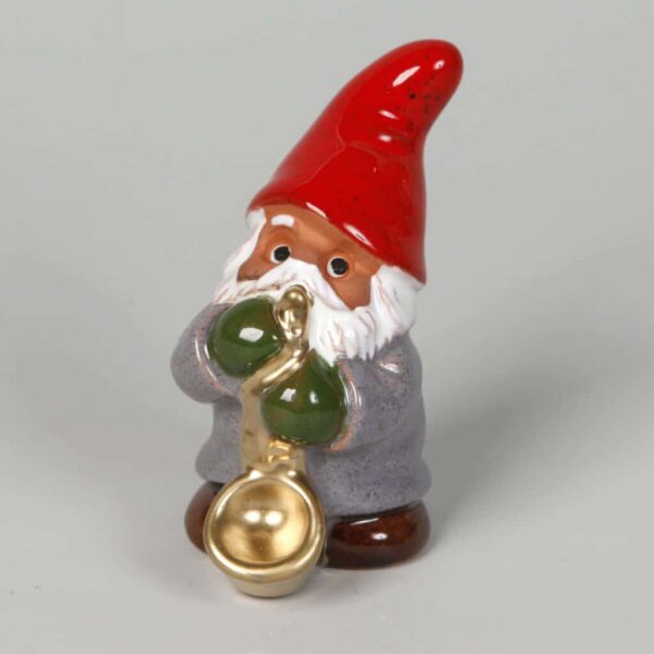 Rolf Berg Microtomte med Saxofon H 8 cm