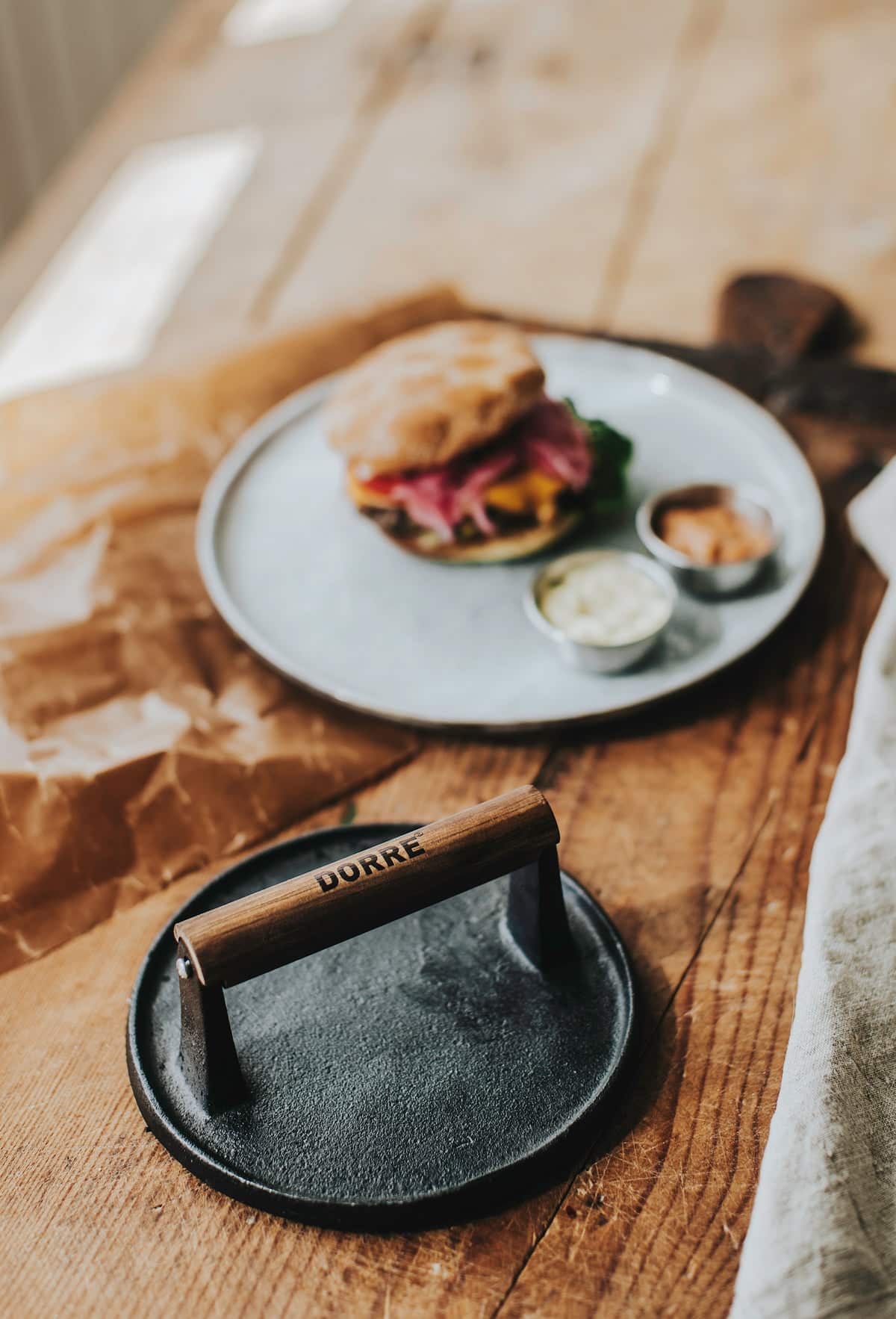 Dorre Hally Hamburgerpress