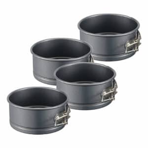 Dorre - Karabo - 4-pack Springform kolstål Ø10 cm