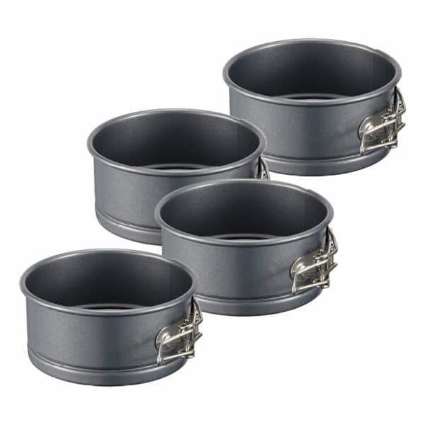 Dorre Karabo 4-pack Springform kolstål Ø10 cm