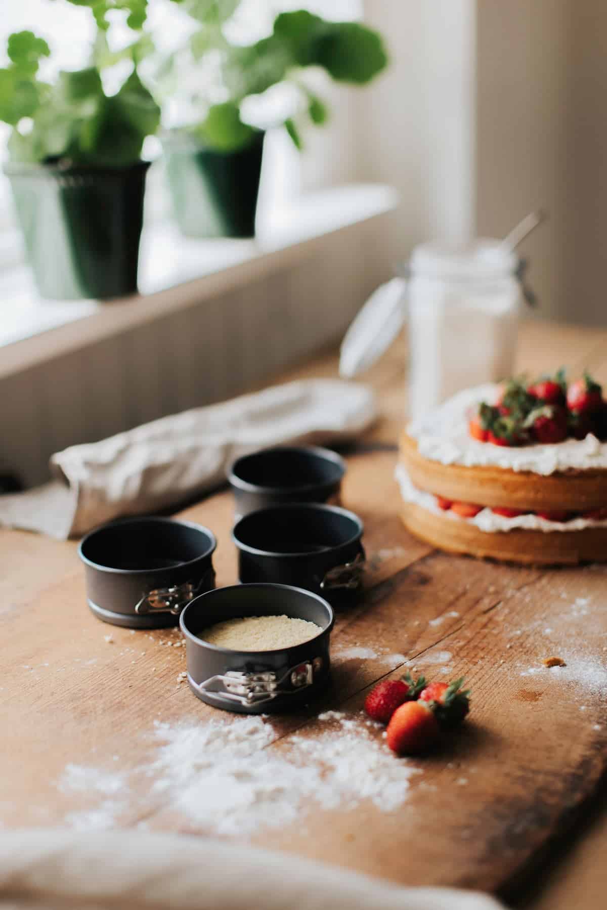 Dorre Karabo 4-pack Springform kolstål Ø10 cm