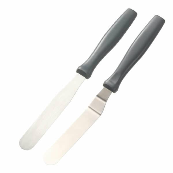 Dorre Cookie 2-pack Palettknivar rak och böjd 22 cm