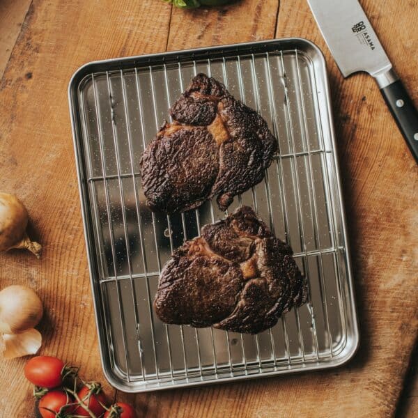 Dorre Gili Gastrobleck med galler 31,5 x 24,5 cm