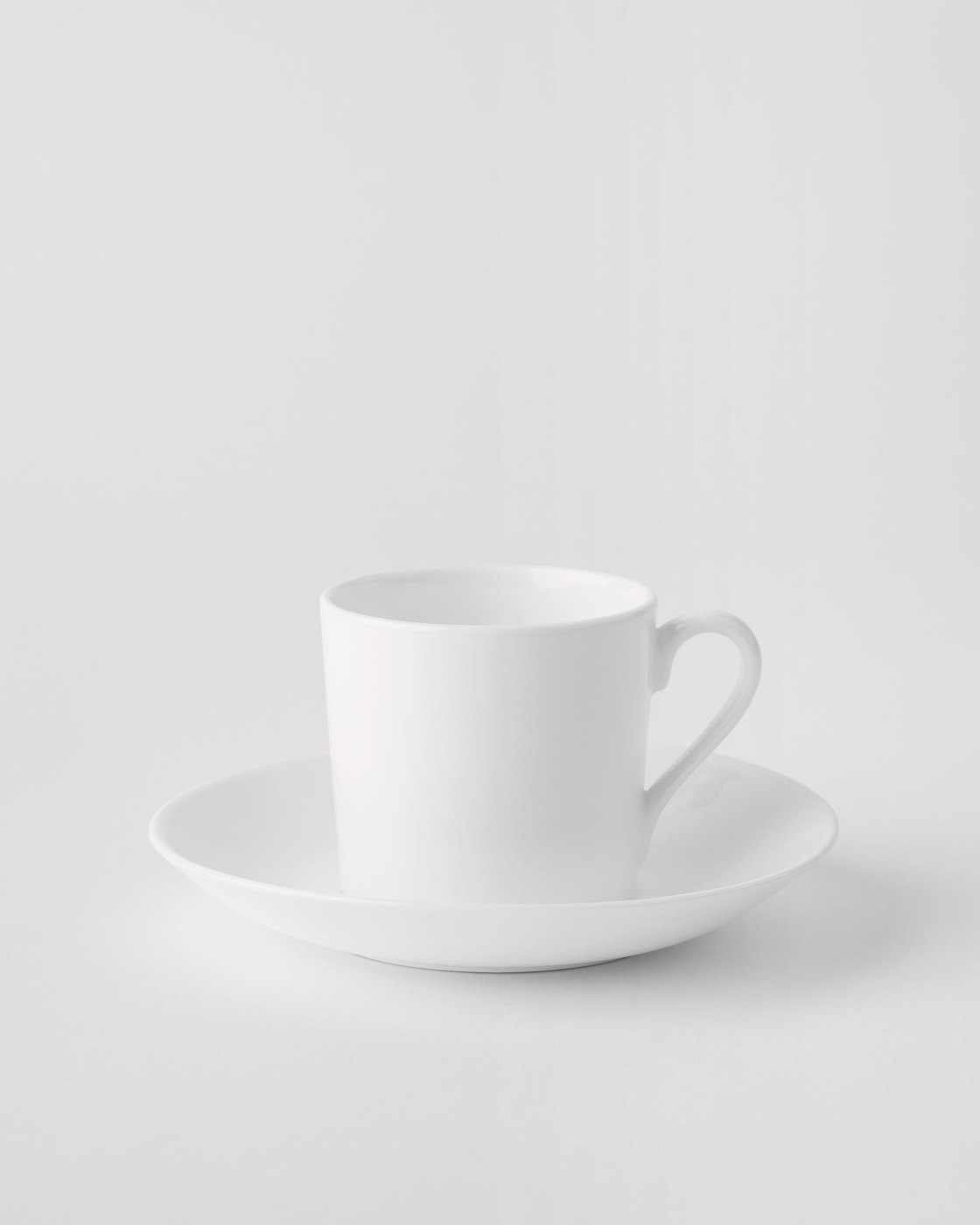 Gustavsberg - Dimgr&aring; - Kaffekopp med fat rak