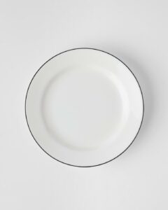 Gustavsberg Natur Snövit Tallrik 18 cm med bräm
