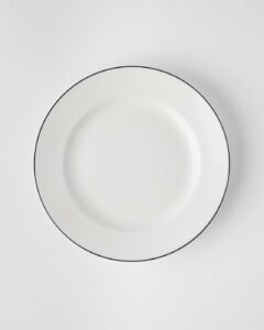 Gustavsberg Natur Snövit Tallrik 22 cm med bräm