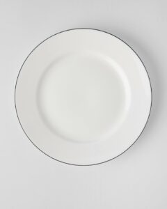 Gustavsberg Natur Snövit Tallrik 28 cm med bräm
