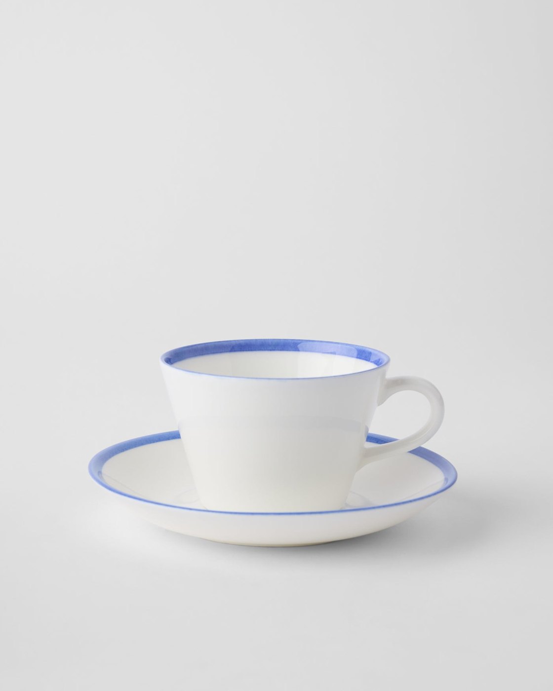 Gustavsberg - Sommar Hav - Kaffekopp med fat konisk