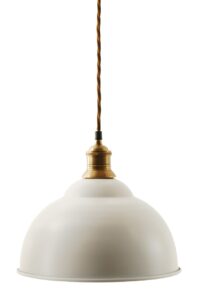 Hallbergs Rivoli Taklampa offwhite