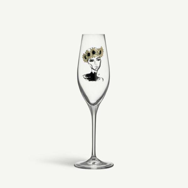 Kosta Boda All about you 2-pack Champagneglas Let´s celebrate you 24 cl Designer Sara Woodrow
