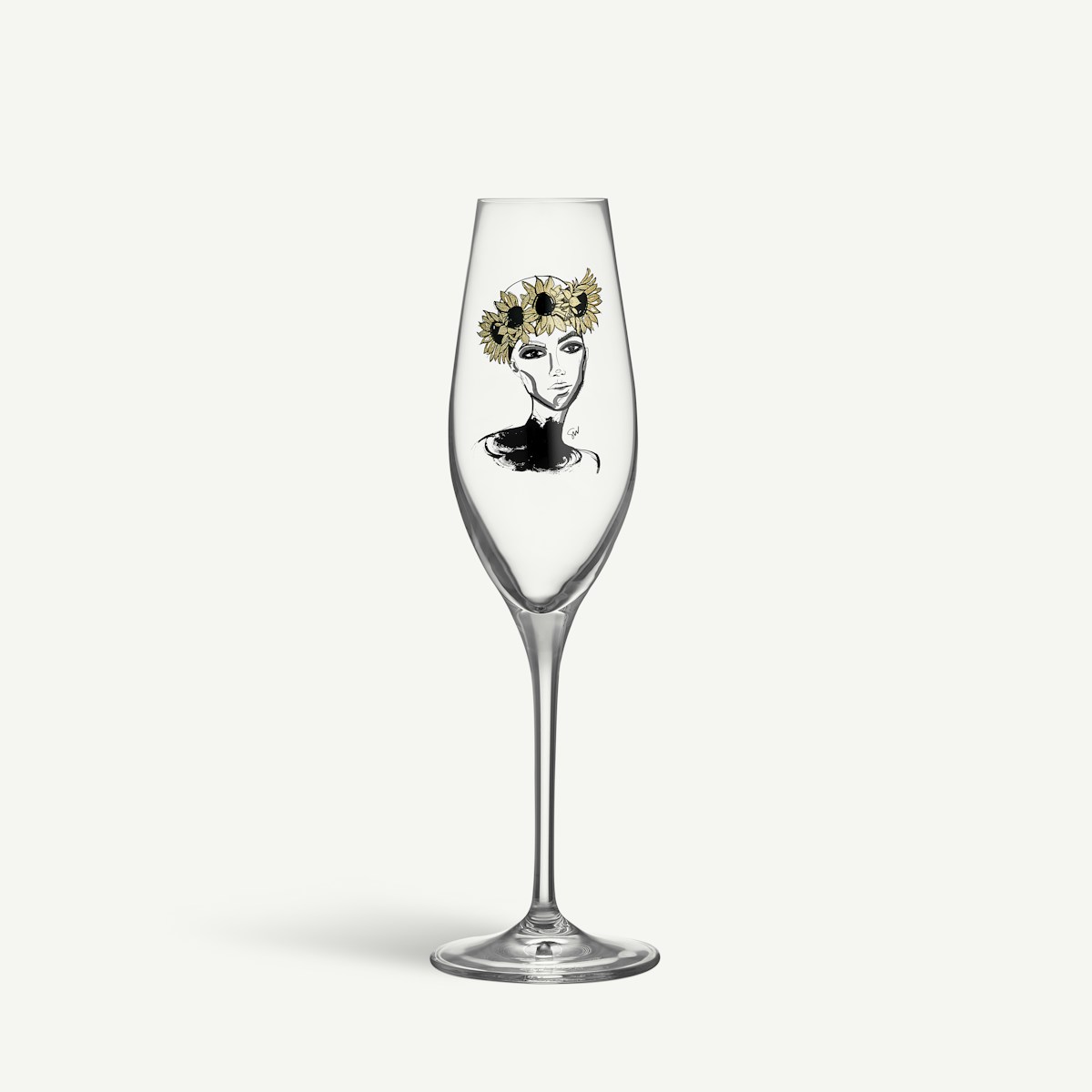 Kosta Boda All about you 2-pack Champagneglas Let´s celebrate you 24 cl Designer Sara Woodrow