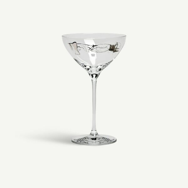 Kosta Boda All about you 2-pack Champagneglas You and me together coupe 32 cl Designer Sara Woodrow