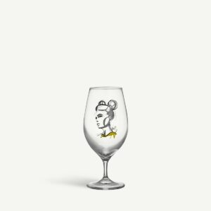 Kosta Boda - All about you - 2-pack Ölglas Cheers to you 40 cl Designer Sara Woodrow