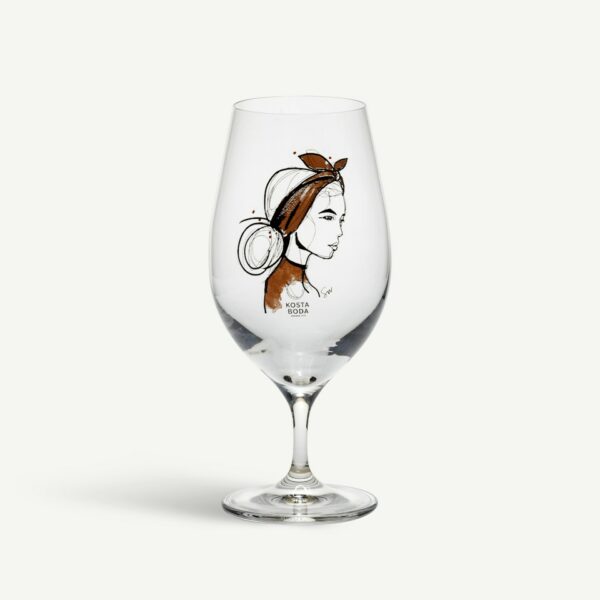 Kosta Boda All about you 2-pack Ölglas Near you 40 cl Designer Sara Woodrow