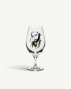 Kosta Boda - All about you - 2-pack Ölglas Want him 40 cl Designer Sara Woodrow