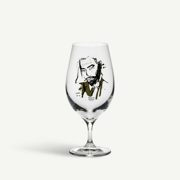 Kosta Boda All about you 2-pack Ölglas Want him 40 cl Designer Sara Woodrow