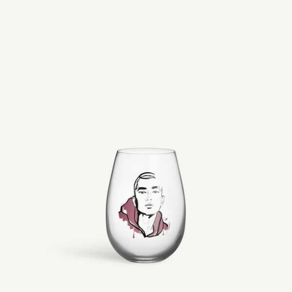Kosta Boda All about you 2-pack Tumblerglas Close to Him soft pink 57 cl Designer Sara Woodrow