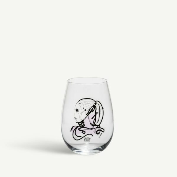 Kosta Boda All about you 2-pack Tumblerglas Love you 57 cl Designer Sara Woodrow