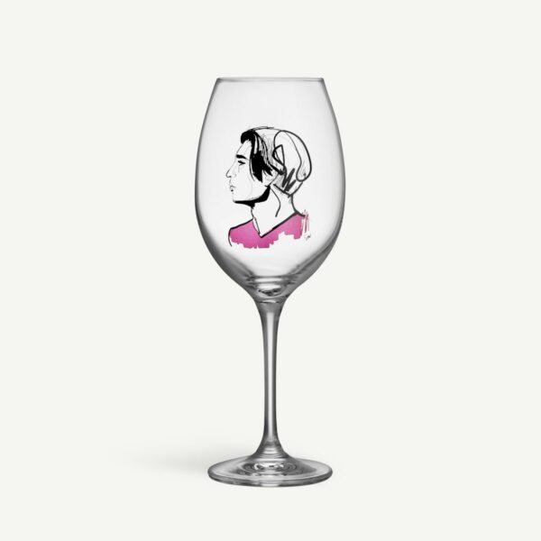 Kosta Boda All about you 2-pack Vinglas Embrace Him 52 cl röd Designer Sara Woodrow