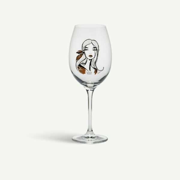 Kosta Boda All about you 2-pack Vinglas Wait for her 52 cl Designer Sara Woodrow