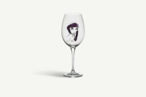 Kosta Boda - All about you - 2-pack Vinglas With you 52 cl Designer Sara Woodrow