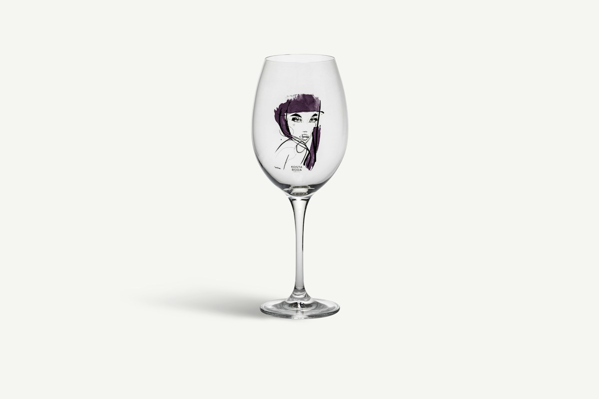 Kosta Boda All about you 2-pack Vinglas With you 52 cl Designer Sara Woodrow