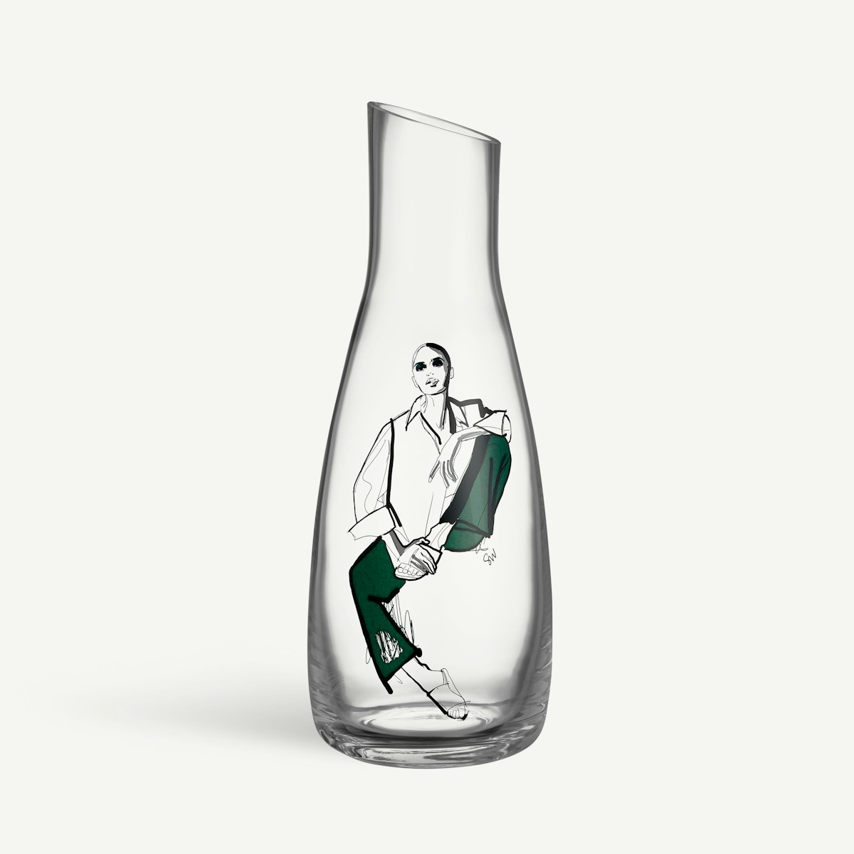 Kosta Boda All about you Karaff Time for you 100 cl Designer Sara Woodrow