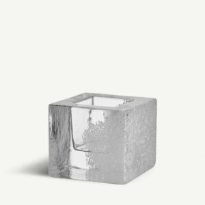 Kosta Boda - Brick - Ljuslykta vit Designer Anna Ehrner