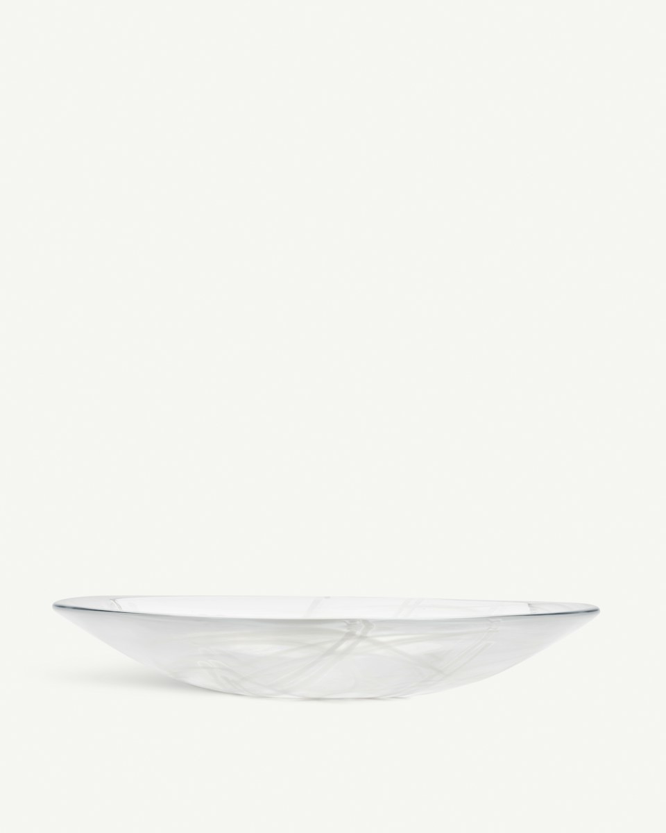 Kosta Boda Contrast Fat vit/vit Designer Anna Ehrner