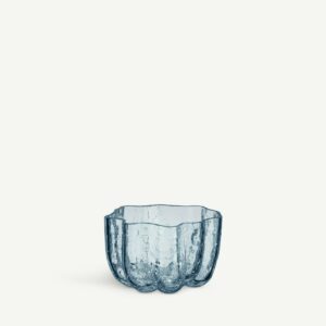 Kosta Boda - Crackle - Ljuslykta cirkulär Designer Åsa Jungnelius