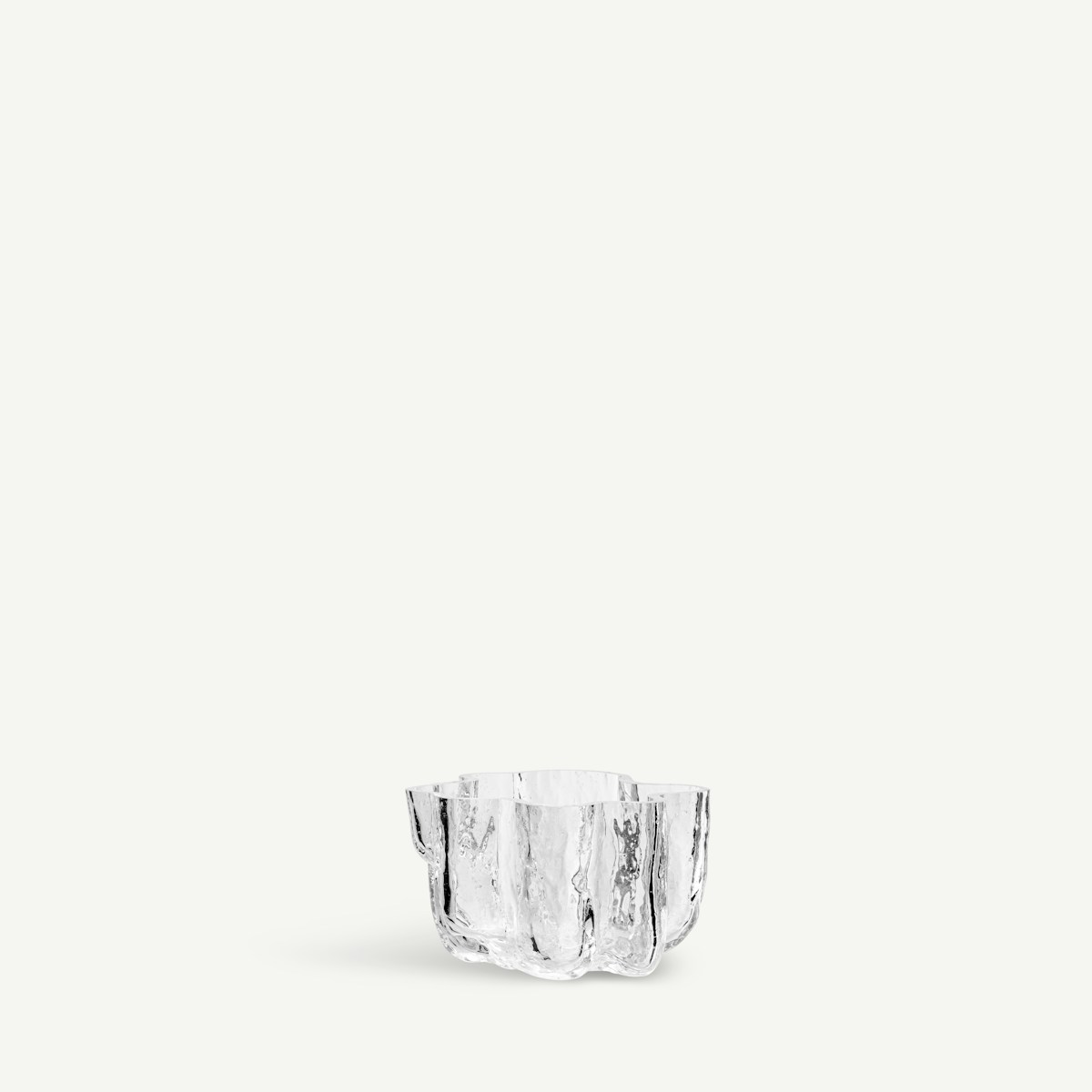 Kosta Boda Crackle Ljuslykta Designer Åsa Jungnelius