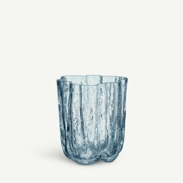 Kosta Boda Crackle Vas cirkulär Designer Åsa Jungnelius