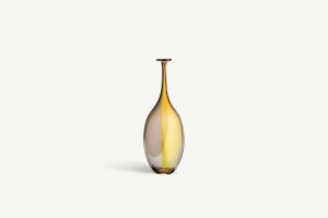 Kosta Boda - Fidji - Flaska multifärgad H 36,5 cm Designer Kjell Engman