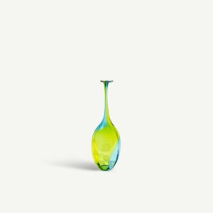 Kosta Boda - Fidji - Vas optik skogsgrön Designer Kjell Engman