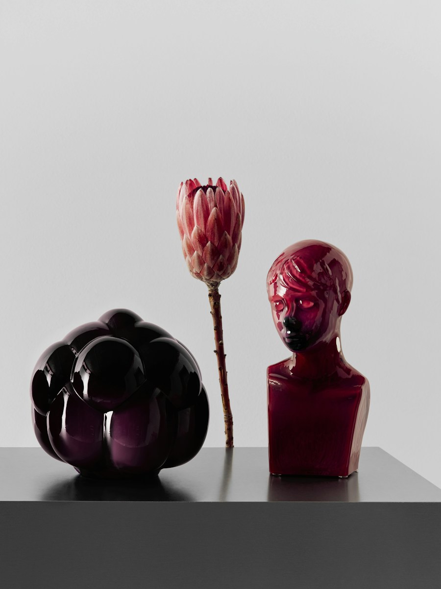 Kosta Boda Isolde Isolde carmine Konstglas Designer Markus Åkesson