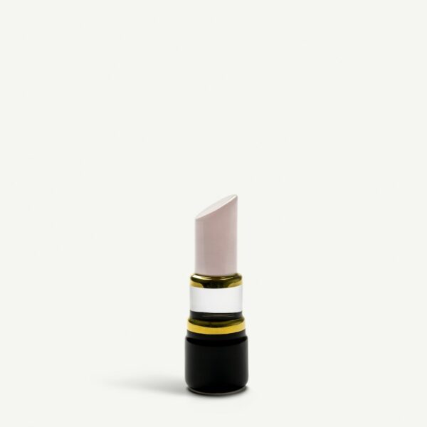 Kosta Boda Make up Läppstift rosa 13,3 cm Designer Åsa Jungnelius