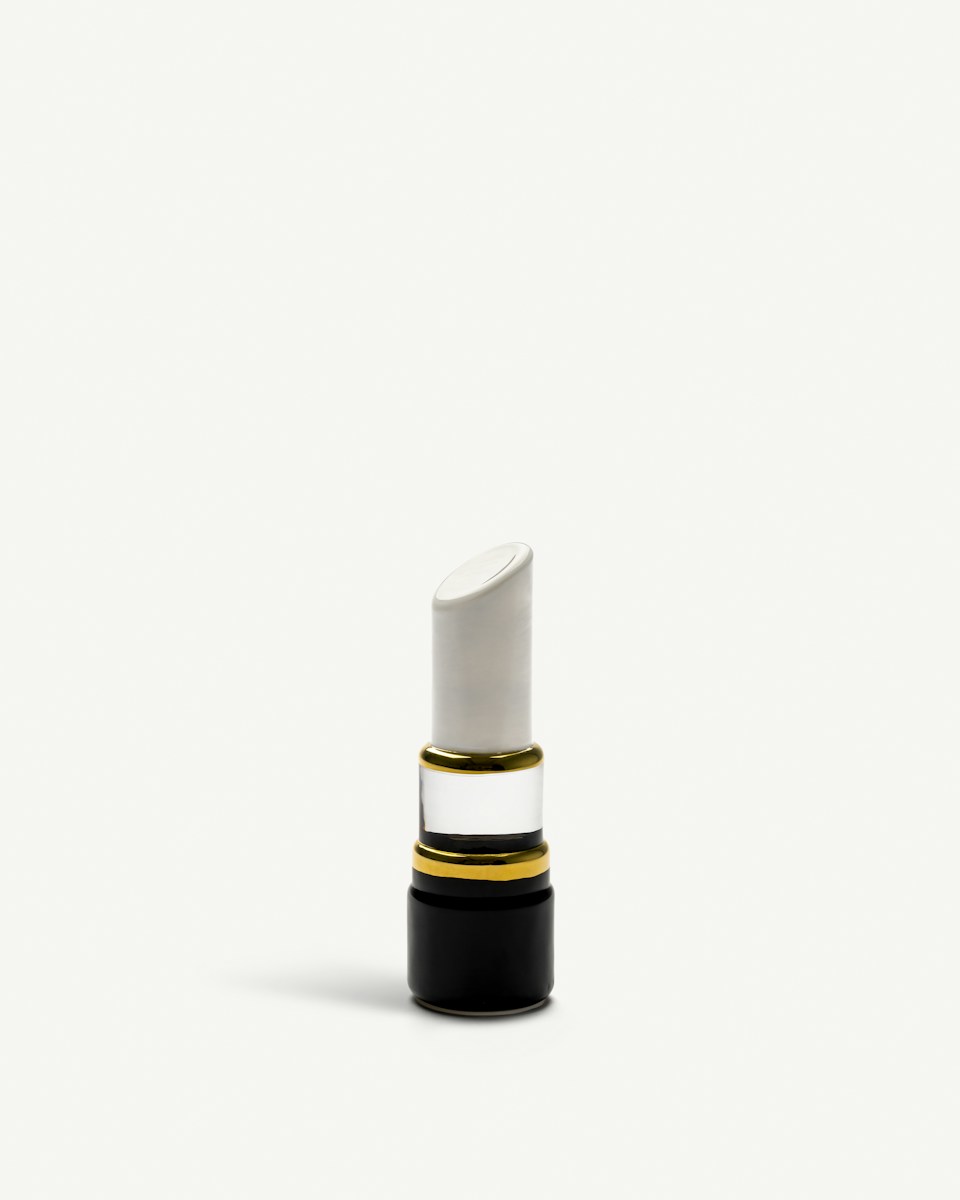 Kosta Boda Make up Läppstift soothing beige 13,3 cm Designer Åsa Jungnelius